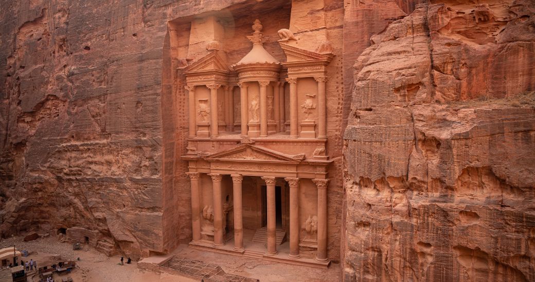 Petra monumento en jordania