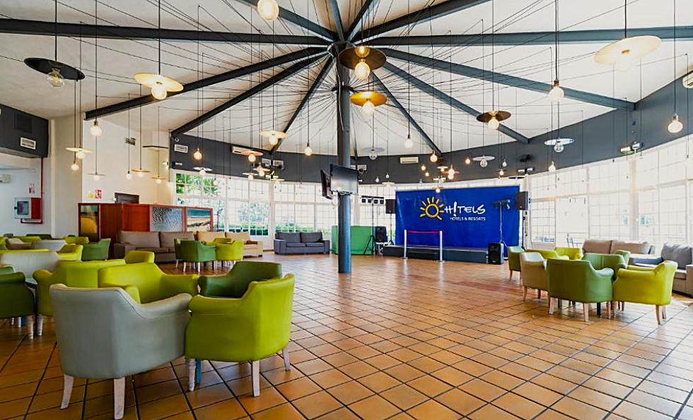 Salón para eventos del Hotel Ohtels Carabela