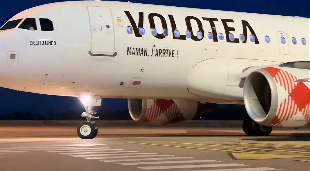 Avión de la flota de Volotea