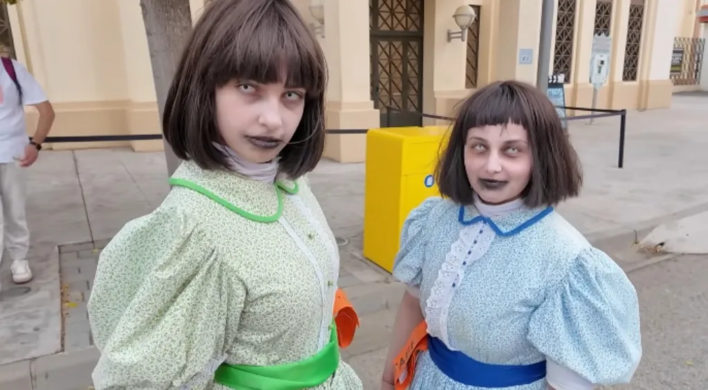 Tematica de hallowen en parque Warner Madrid