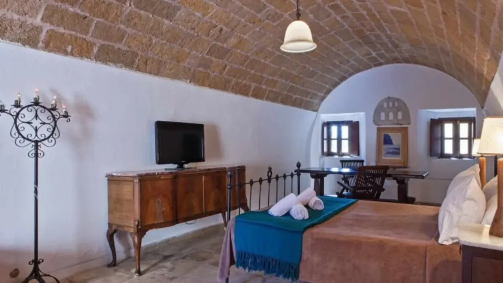Dormir dentro del castillo