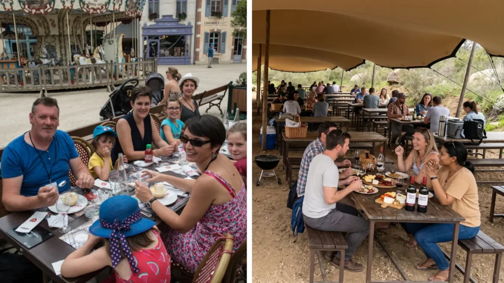 comer dentro vs llevar comida puy du fou precios comparativa